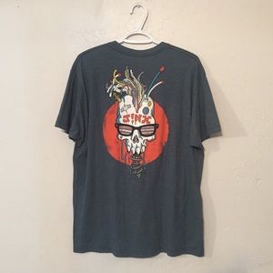 Jinx Crazy Skull T-Shirt